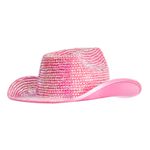 Cowboyhat med Sten Lyserød