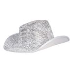 Cowboyhat med Sten i Sølv