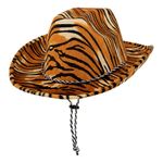Cowboyhat Tigermønstret