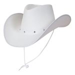 Cowboyhat Hvid