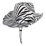 Cowboyhat Zebramønstret