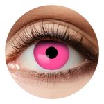 Crazylinser UV Rød/Lyserød