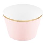 Cupcake Wrappers Vaaleapunainen/Kulta
