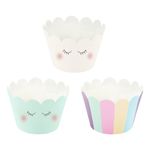 Cupcake Wrappers Enhjørning