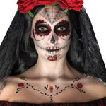 Day of the Dead Ansigtstatoveringer