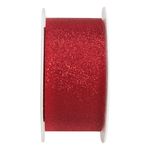 Dekorationsbånd Rød Glitter