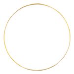 Dekorationsring Bryllup Metal Guld