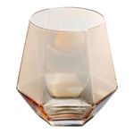 Diamantglas Brun