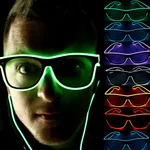 El Wire LED Silmälasit