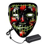 El Wire Purge 2 LED Maske