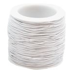 Elastisk Elastik på Rulle Hvid