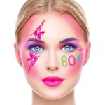 Face Jewels 80'er-motiv