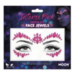 Moon Creations Face Jewels UV Neon Lyserød