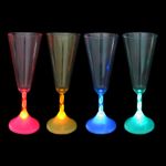Farveskiftende Champagneglas