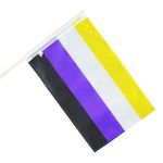 Facadeflag Pride Non-Binær