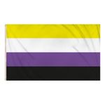 Flag Nonbinary Pride