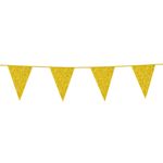 Vimpelguirlande Guld Glitter