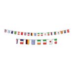 Flagguirlande Internationale Flag