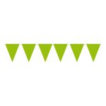 Vimpelguirlande Limegrøn