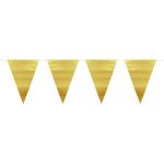 Vimpelguirlande Mat Guld