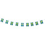 Flagguirlande Sverige Mini