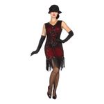 Flapper Kjole Charleston Ada Kostume