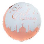 Folieballon Eid Mubarak Roséguld