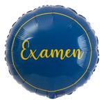Folieballon Eksamen Blå/Gul
