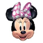 Folieballon Minnie Mouse Hoved Shape