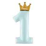 Folieballon My 1st Birthday Prince