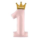Folieballon My 1st Birthday Princess