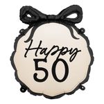 Folieballon Roset Happy 50