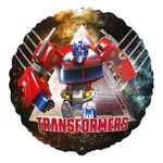 Folieballon Rund Transformers™ Optimus Prime