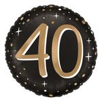 Folieballon Sparkling 40
