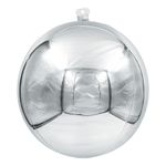 Folieballon Spejlkugle Sølv 3-pak