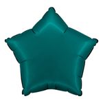 Folieballong Stjerne Satin Emerald Green