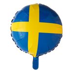 Folieballon Svenske Flag