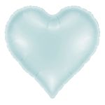 Folieballon Sweetie Heart Satin Pastelblå