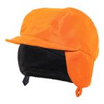 Hue med Øreklapper Orange