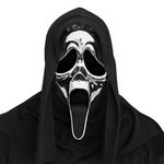 Scream Ghost Face Chrome Maske