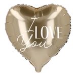 Gigantisk Folieballon Hjerte I Love You
