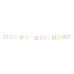 Guirlande Happy Birthday Dreamy Pastel