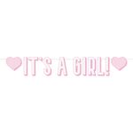 Guirlande It's a Girl Lyserød