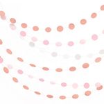 Guirlande Cirkler Roséguld Blush