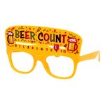 Briller Beer Count Gul