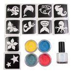 Grimas Sparkling Powder Tatoveringssæt Aqua