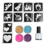 Grimas Sparkling Powder Tatoveringssæt Prinsesse