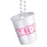 Halskæde med Shotglas Bride