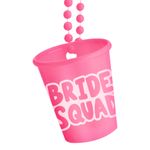 Halskjede med Shotglass Bride Squad