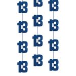 Hængende Dekorationer 13 Blå